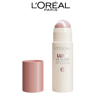 L'oréal paris lumi le glass highlighter stick 620 pink ballet