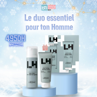 Lierac Coffret Homme Fluide Anti-Âge + gel douche intégral 200ml offert