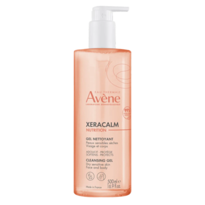 Avène xeracalm nutrition gel nettoyant 500ml
