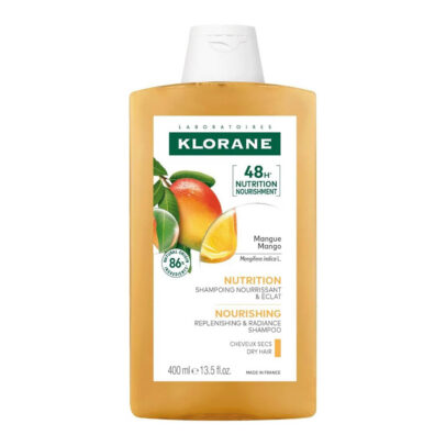 Klorane Shampoing Traitant Nutritif au Beurre de Mangue - 400ml