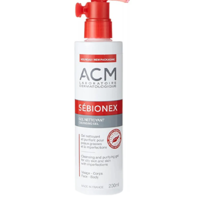 Acm Sébionex Gel nettoyant – 200 ml