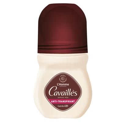 CAVAILLES DÉO ABSORB+ Anti-transpirant Homme contrôle 48h
